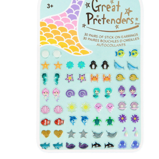 Mermaid Sticker Earrings