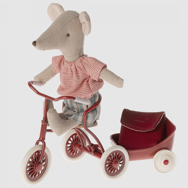 Tricycle mouse, Big sister - Red