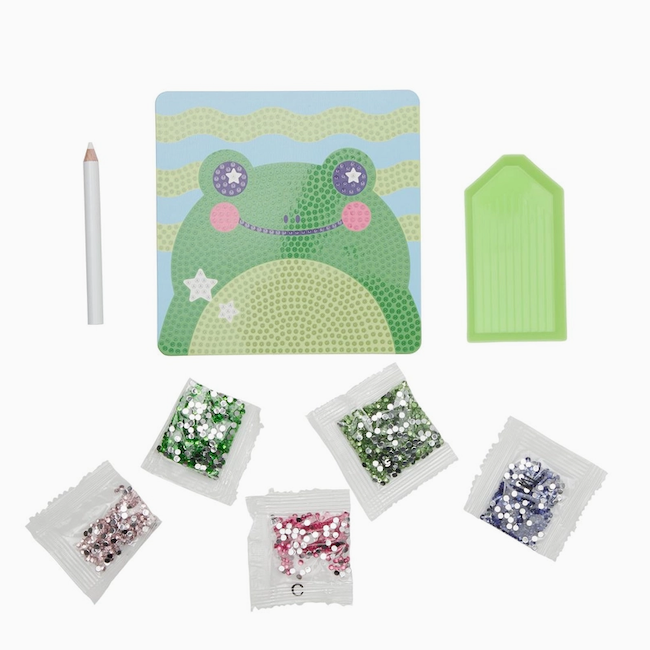 Razzle Dazzle D.I.Y. Mini Gem Art Kit - Funny frog