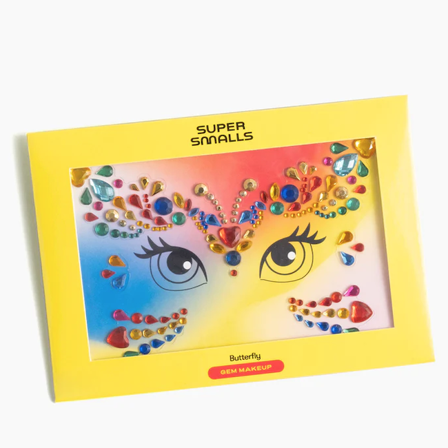 Gem Makeup Face Stickers Butterfly