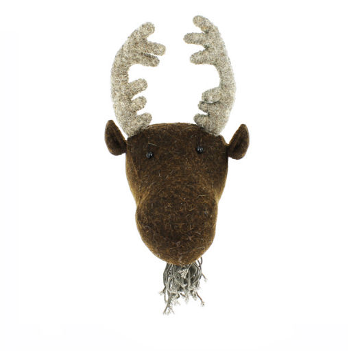 Mini Moose Head Wall Mount