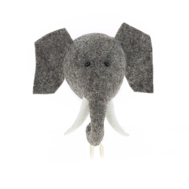 Elephant Head Coat Hook
