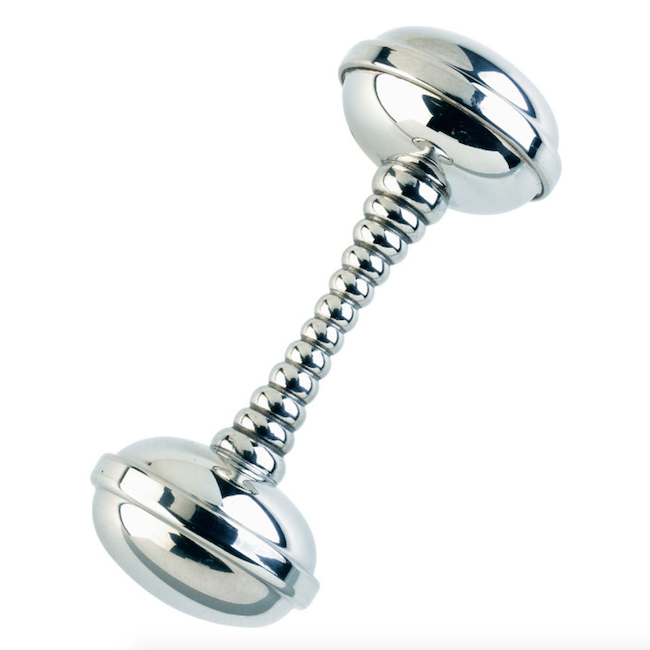 Stacking Ring Dumbbell Rattle