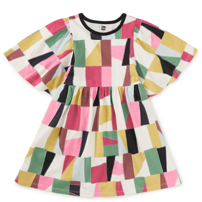 Butterfly Sleeve Dress