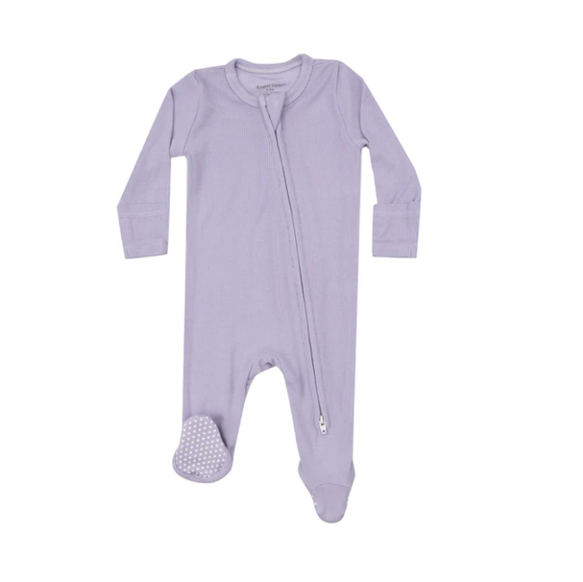 Ribbed - 2 Way Zipper Footie