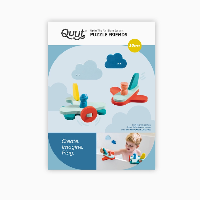 Quut Bath Puzzle - Bath Time Is Even More Fun! - Up in the Air