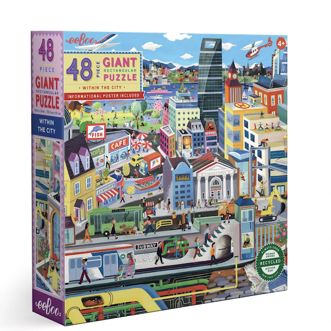 Within The City 48 Piece Giant Puzzle