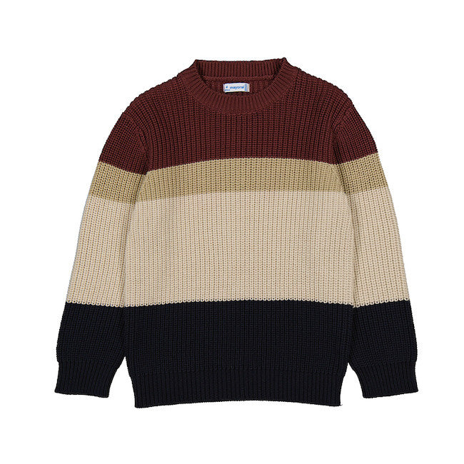 Striped Knit Sweater