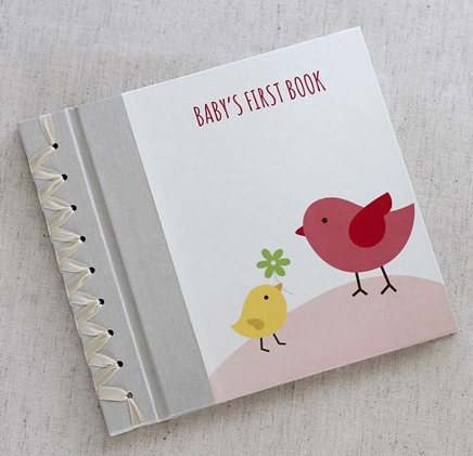Baby's First Book, Tiny Birds Pink