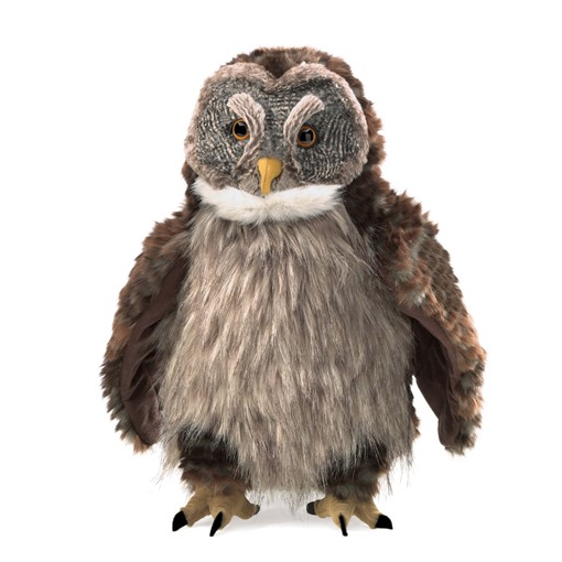 Hooting Owl Puppet