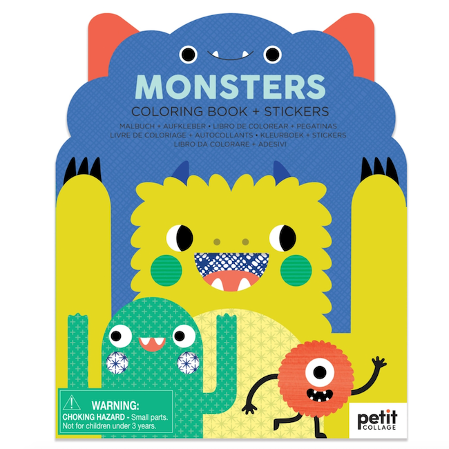 Coloring Book with Stickers