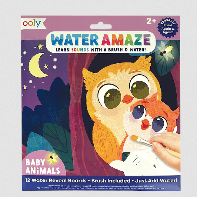 Water Amaze Water Reveal Boards - Baby Animals