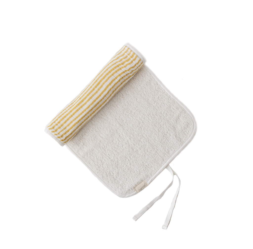 Striped Burp Cloth In Stripes Away