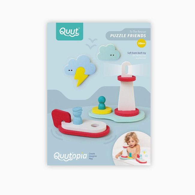 Quut Puzzle Friends - Fun in the Water  - To the Rescue