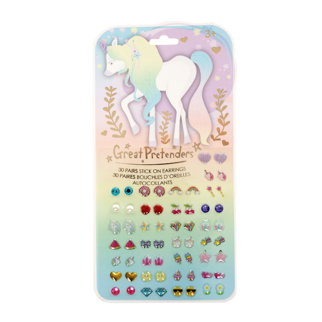 Whimsical Unicorn Sticker Earrings