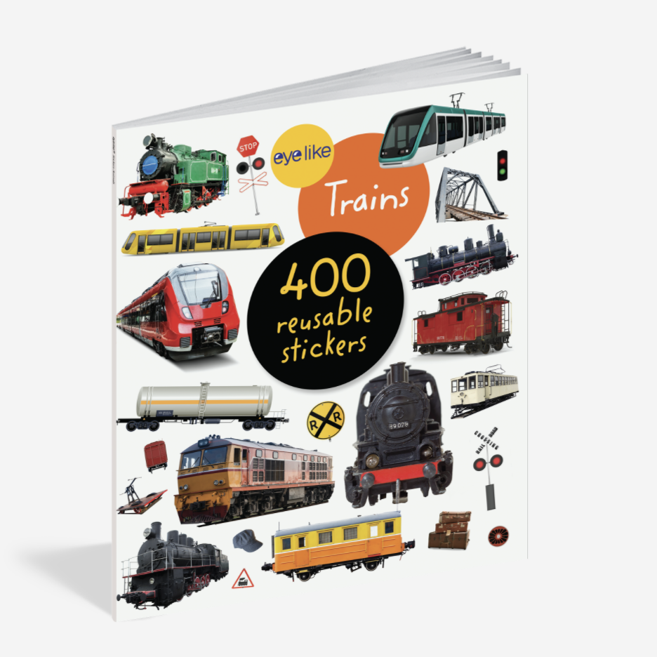 Eyelike Stickers Trains