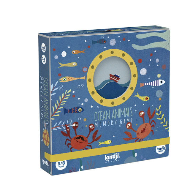 Ocean Animals Memory Game