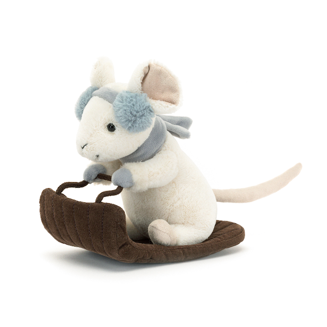 Merry Mouse Sleighing