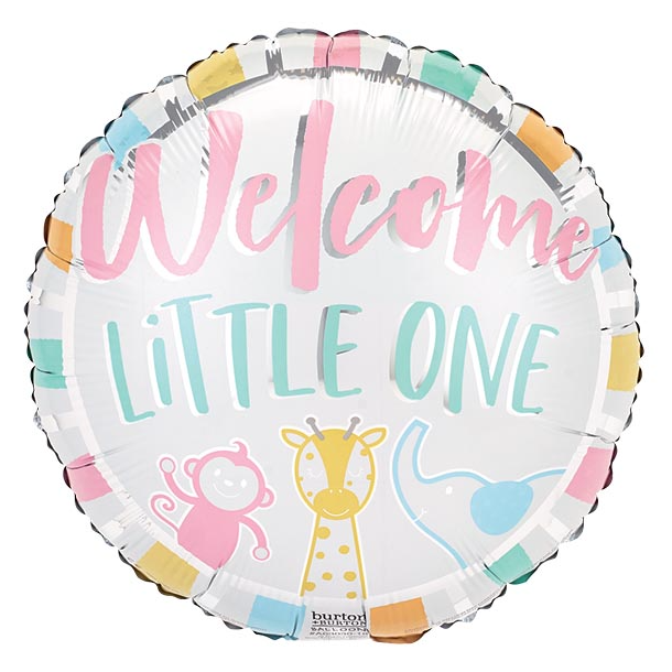 Sweetest Safari Welcome Little One 17"