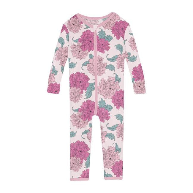 Print Convertible Sleeper with Zipper