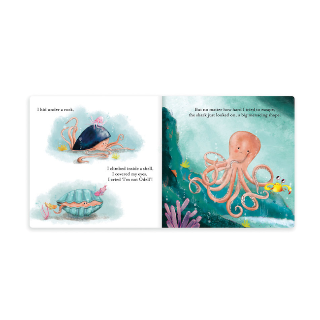 The Fearless Octopus Book by Charlotte Christie and Marcela Calderon - 2+ Years - Board Book