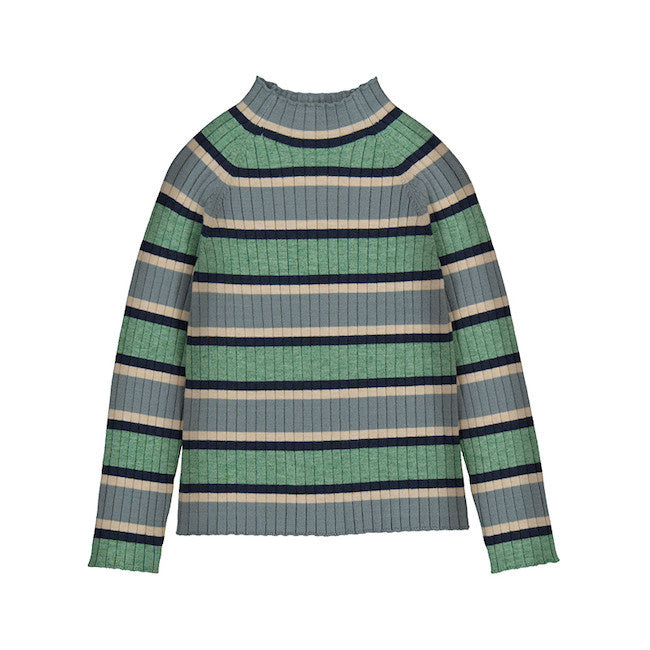 Mock Neck Knit Sweater