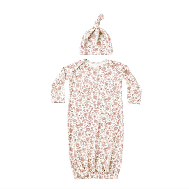 "Color: Ivory Bloom","Size: 0-3 Months"