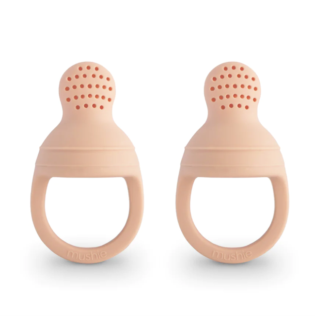 Silicone Fresh Food Feeder 2 - Pack In Blush