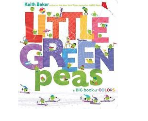 Little Green Peas Board Book