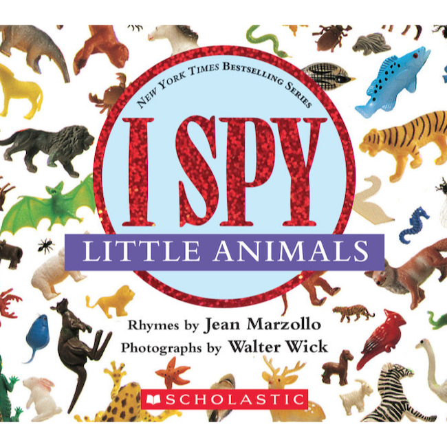 I Spy Little Animals Board Book