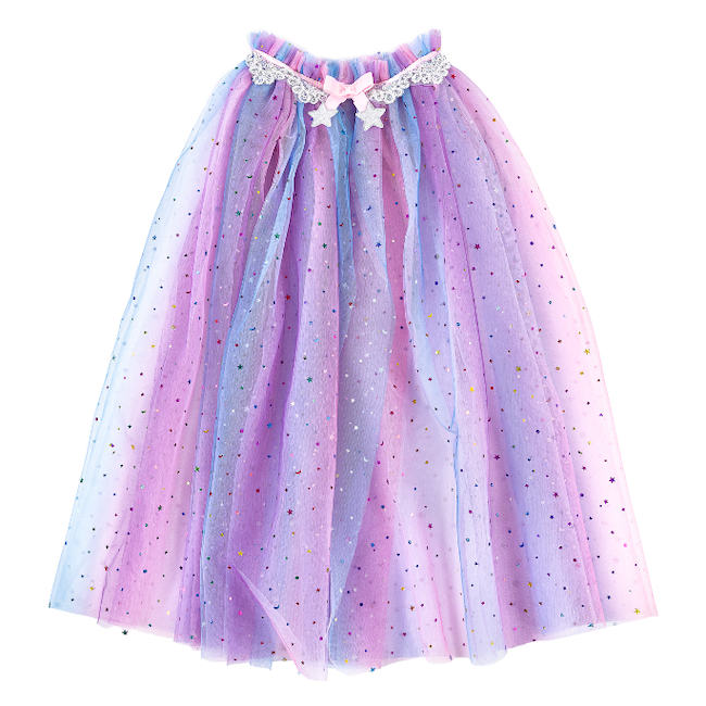 Rainbow Unicorn Cape With Headband