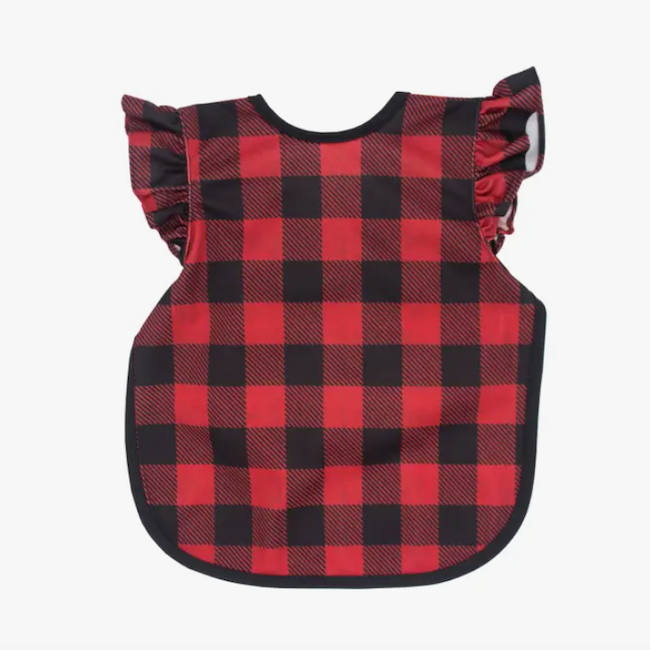 Red Buffalo Plaid Flutter Bapron