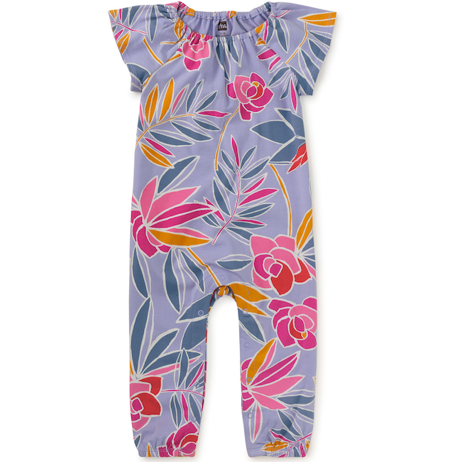 Flutter Sleeve Baby Romper