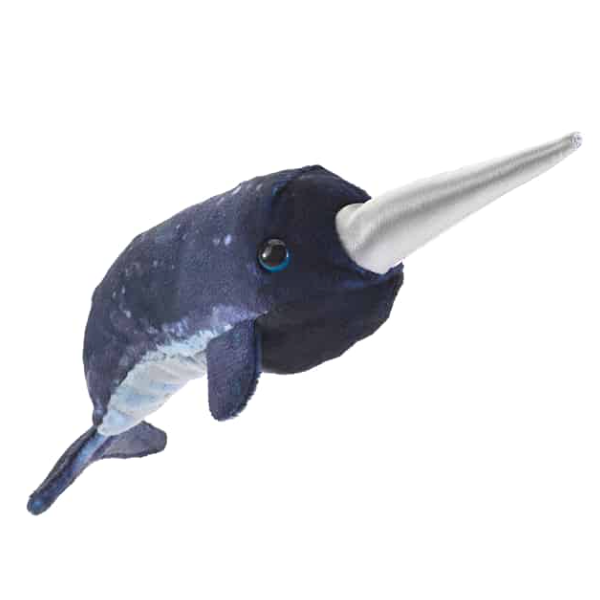 Mini Narwhal Finger Puppet