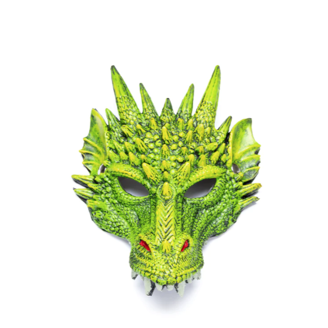 Green Dragon Mask