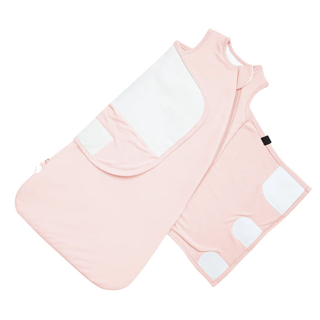 Sleep Bag Swaddler in Blush, XS