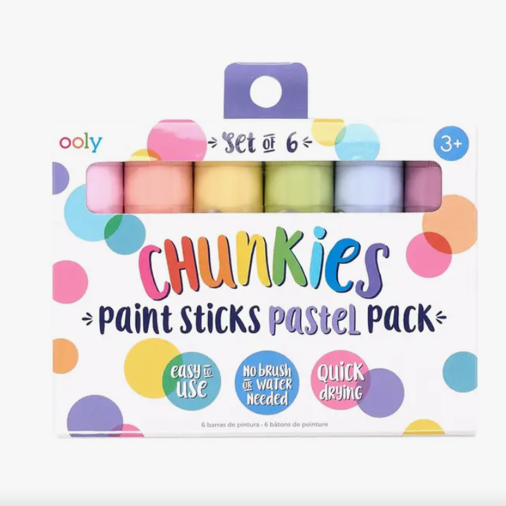 Chunkies Paint Sticks - Pastel - Set of 6