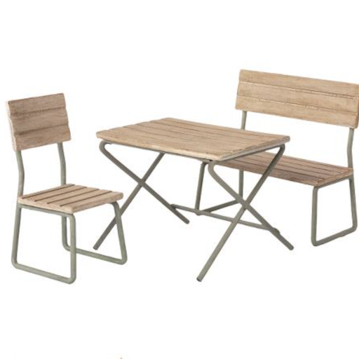 Garden Set Table With Chair And Bench
