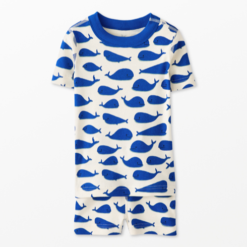 Kids Short john Pajama Set