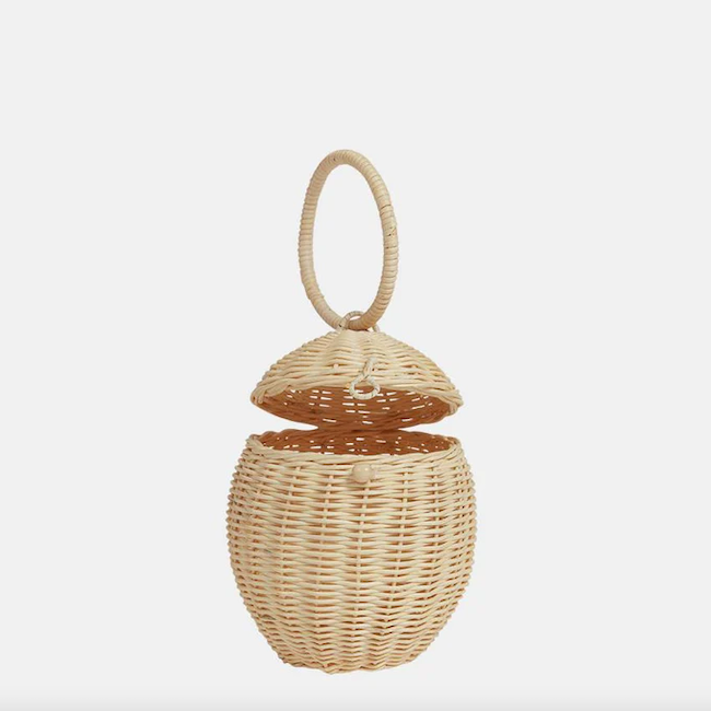 Rattan Egg Basket