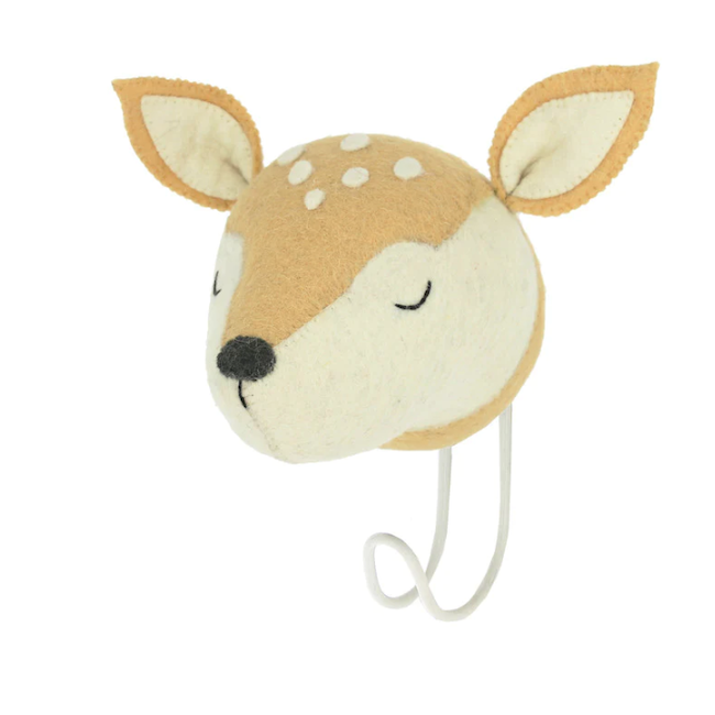 Sleepy Deer Coat Hook