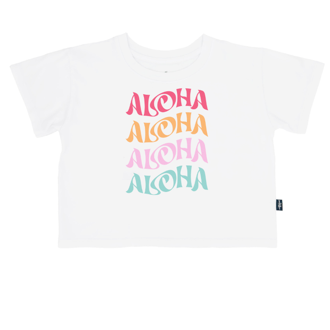 Aloha Crop Tee