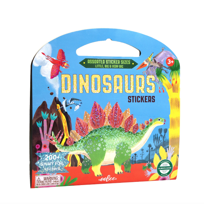 Dinosaurs Shiny Sticker Book