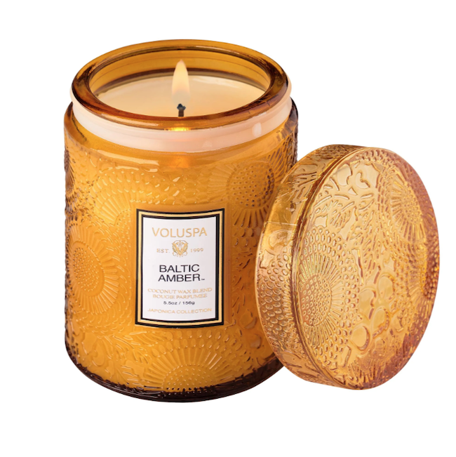 Baltic Amber Small Jar Candle