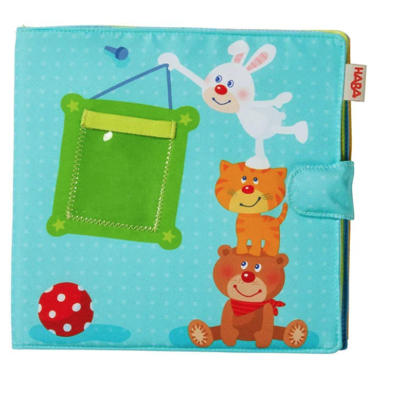 Playmates Soft Fabric Baby Photo Album