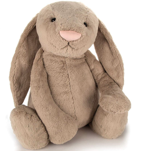 Bashful Giant Beige Bunny