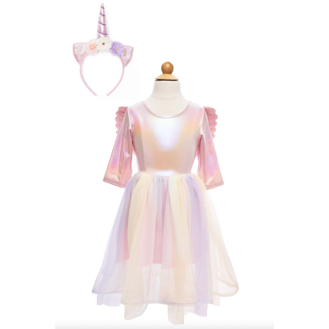 Alicorn Dress with Wings & Headband