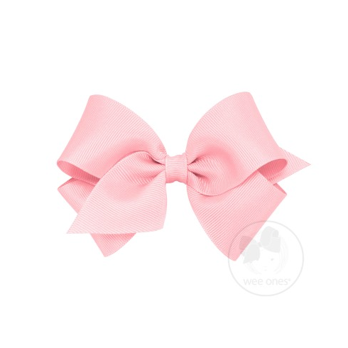 Small Solid Grosgrain Bow