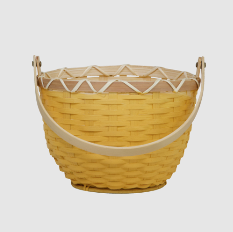 Blossom Basket Small - Mustard