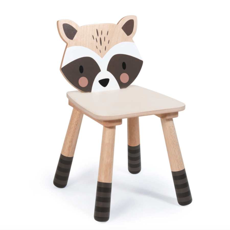 Forest Raccoon Chair